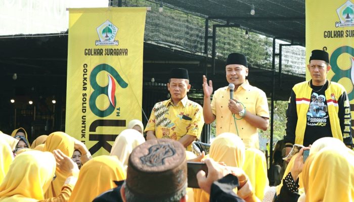 Ini Cara Golkar Jaga Ikatan dengan Warga Nahdliyin Surabaya