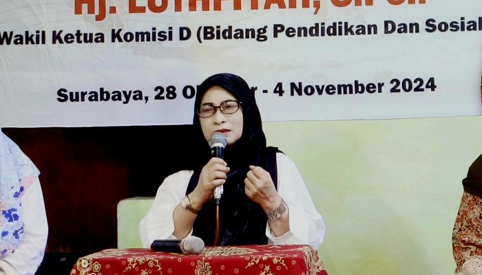Wakil Ketua Komisi D Luthfiyah Dorong Pemerataan Pembangunan di Kampung-kampung Surabaya