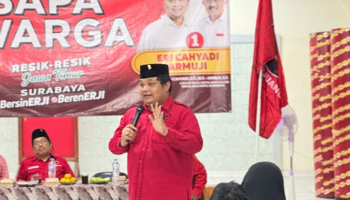 PDIP Surabaya: Risma-Gus Hans dan Eri-Armuji Pemimpin Pro Rakyat