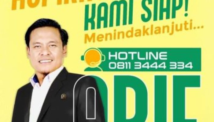 Lebih Dekat Lebih Responsif, Mas Toni Buat Layanan Hotline Aspirasi untuk Warga
