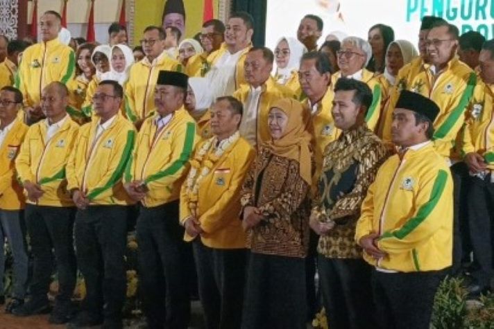 pelantikan Pengurus Golkar Jatim